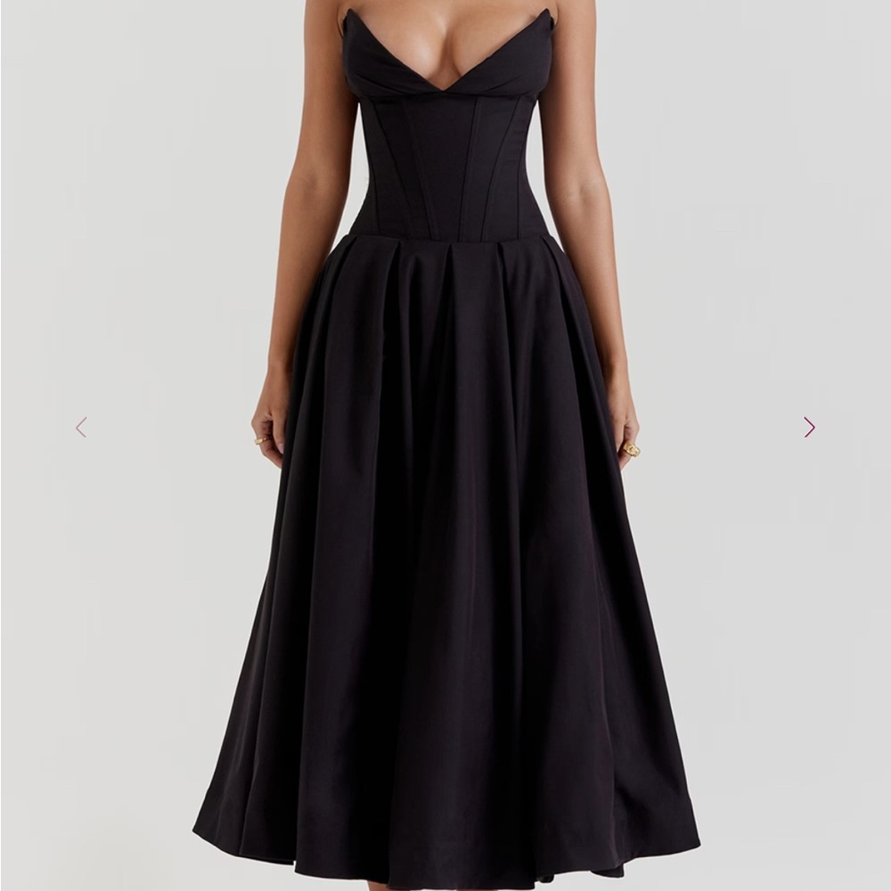 House of CB Lady Black Dress